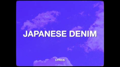 denim lyrics